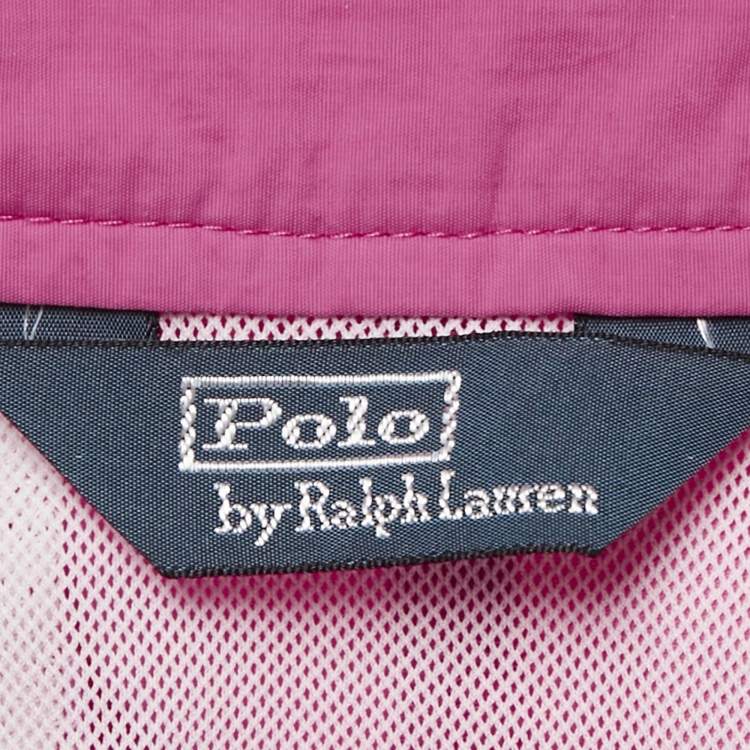 Pre Owned Polo Ralph Lauren Pink Cotton Shorts M