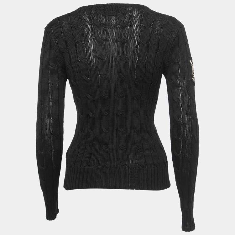 Womens black best sale ralph lauren jumper