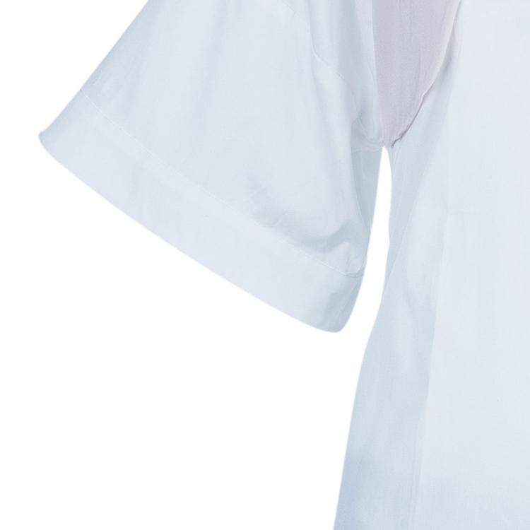 Pre Owned Prabal Gurung Oversized Button Shirt Top S