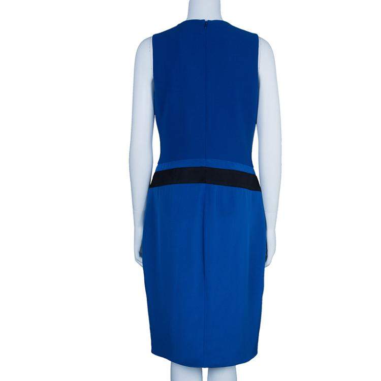 Pre Owned Prabal Gurung Fold Slit Dress L