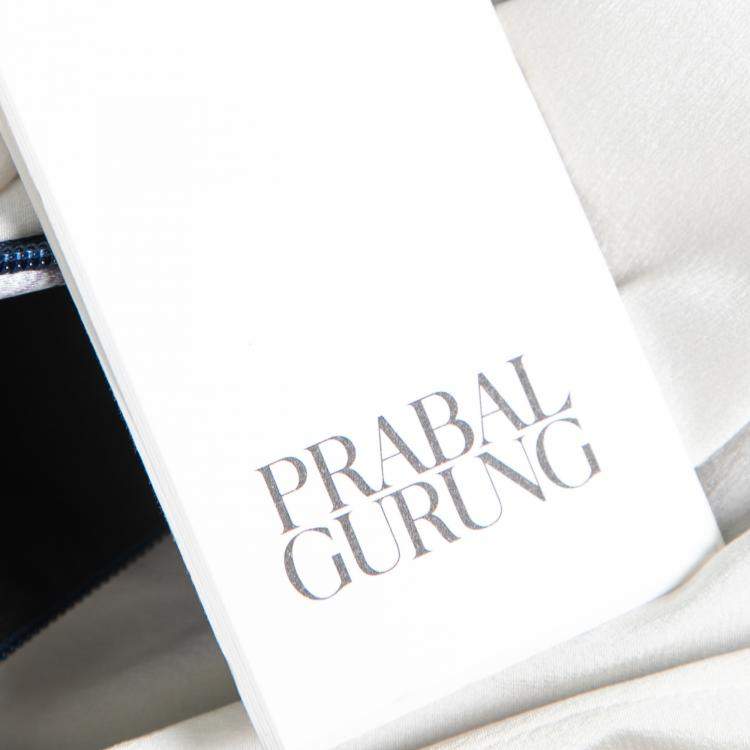 Pre Owned Prabal Gurung Multicolor Brush Stroke Printed Paneled Shift Dress S
