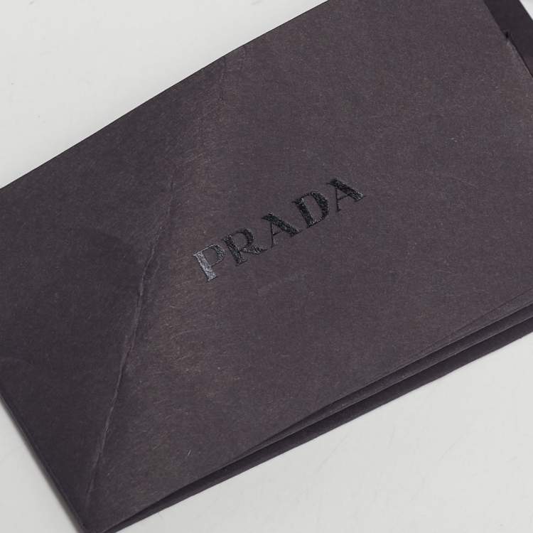 Pre Owned Prada Black Nylon Buckle Detail Balaclava M