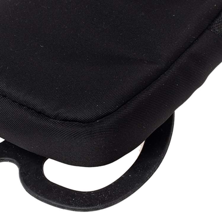 Pre Owned Prada Black Nylon Cellphone Case