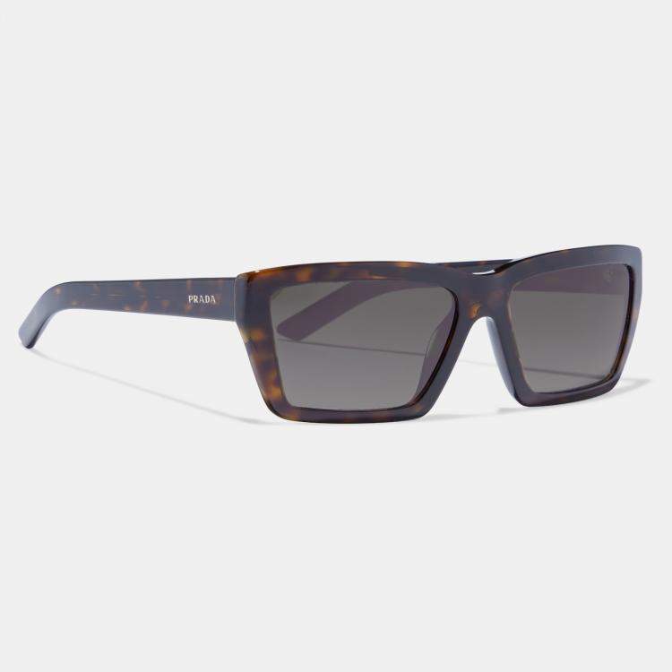 Pre Owned Prada Acetate Square Frame