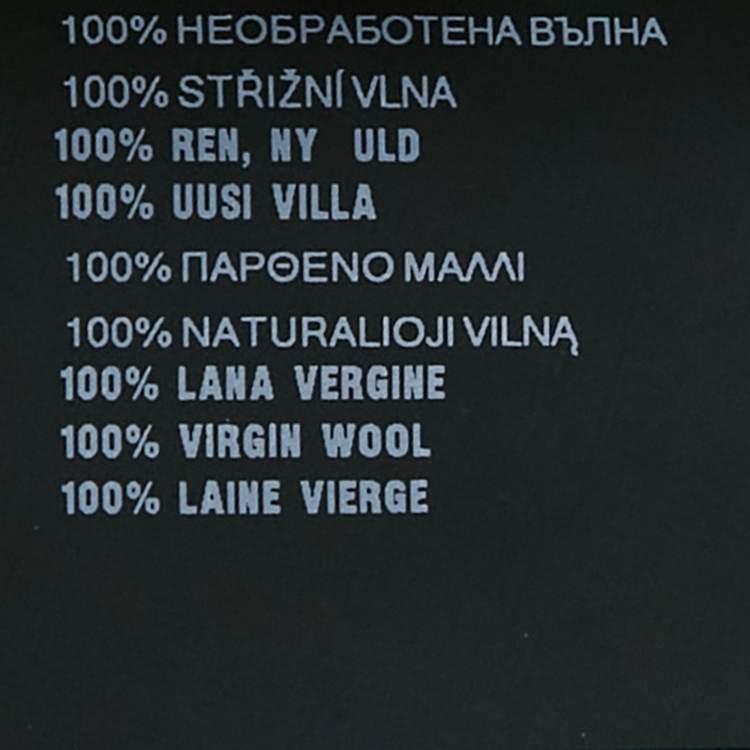 Pre Owned Prada Navy Blue Wool Button Front Cardigan XS