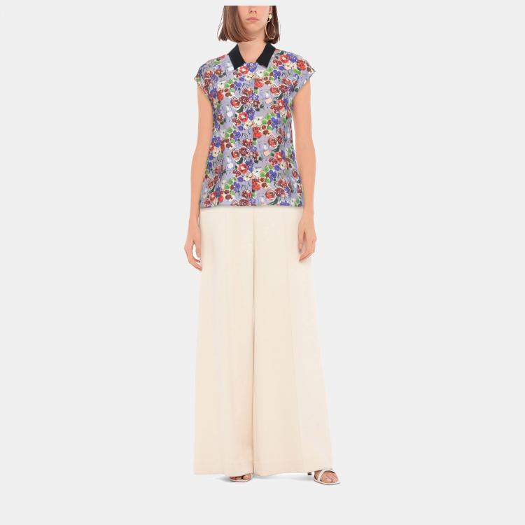 Pre Owned Prada Silk Shirt 42