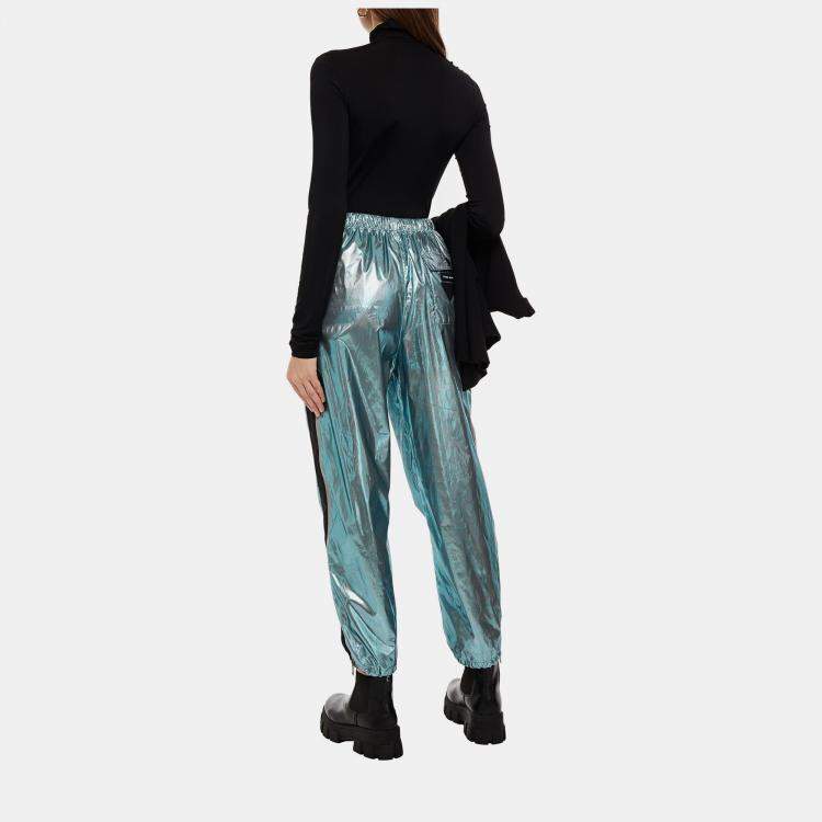 Pre Owned Prada Polyamid Tapered Pants 38