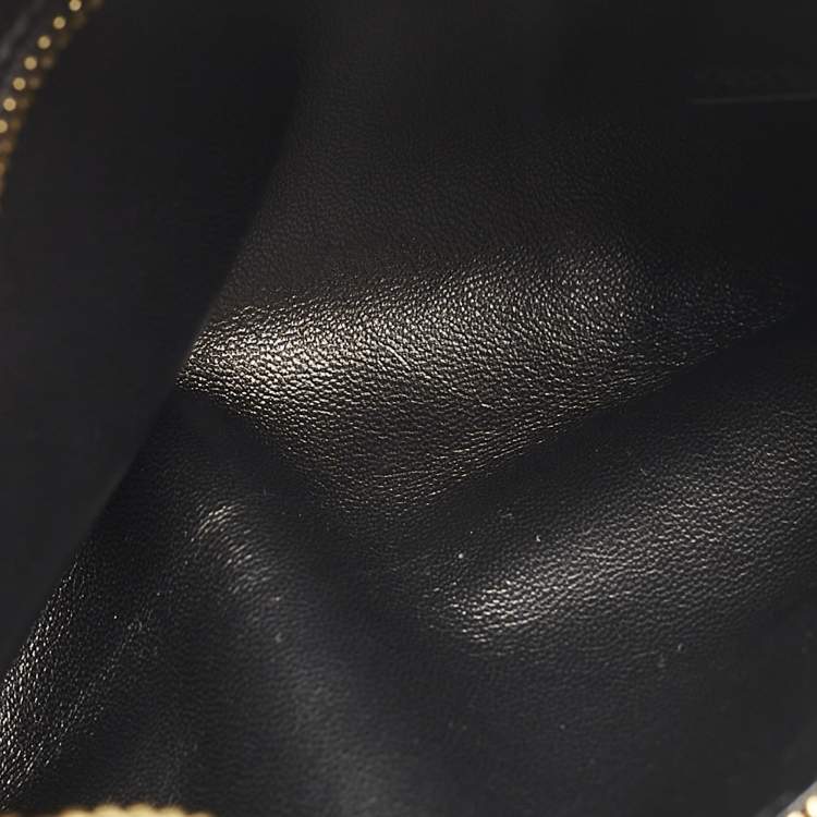 Pre Owned Prada Black Leather Medium Aimee Shoulder Bag
