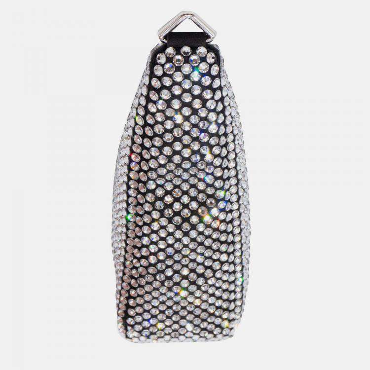 مملوكة مسبقًا Prada Triangle Bag Crystals Black Bag