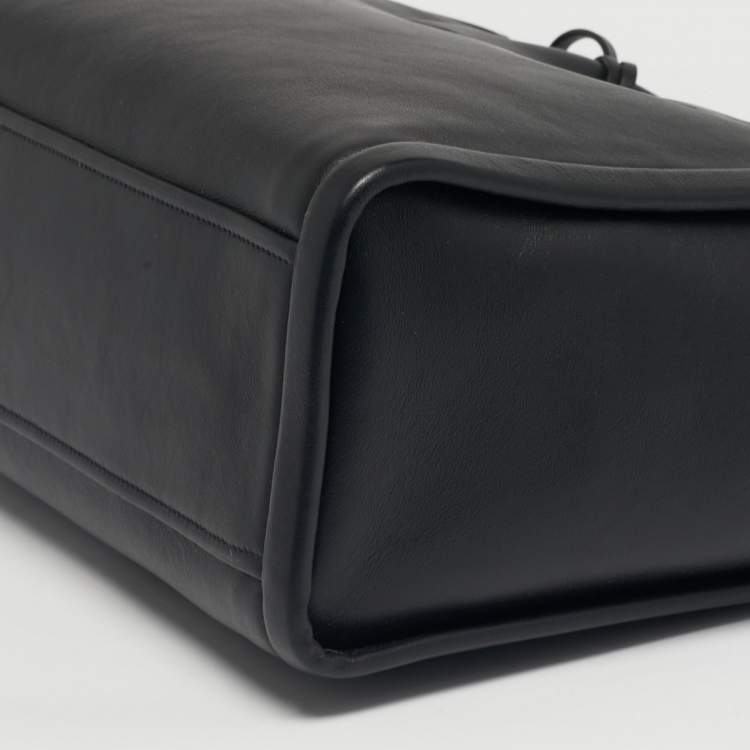 Pre Owned Prada Leather Concept Double Zip Tote