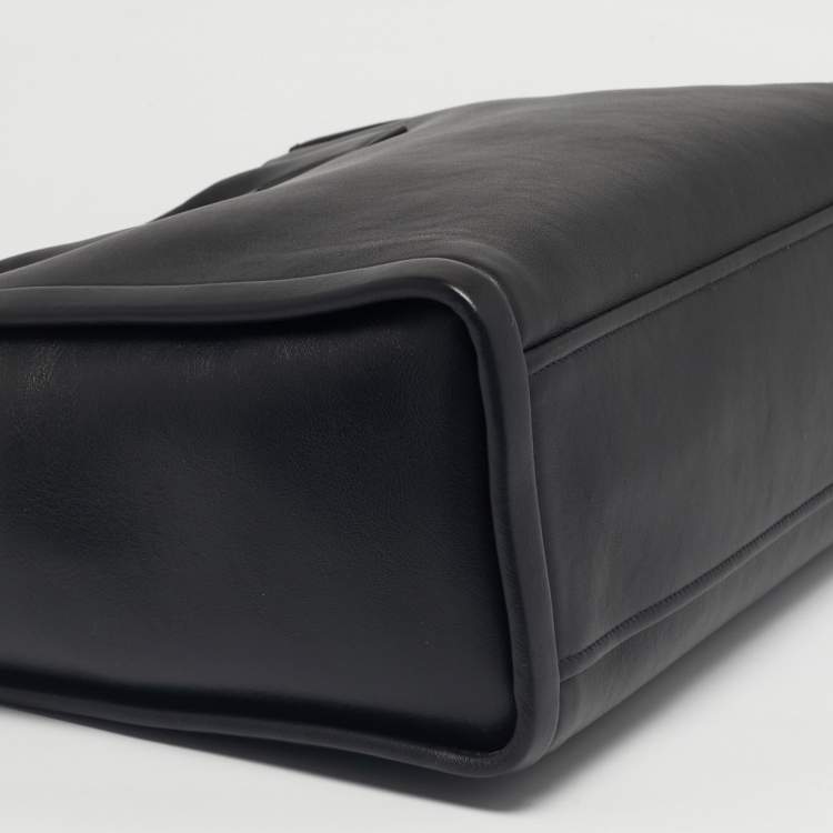 Pre Owned Prada Leather Concept Double Zip Tote