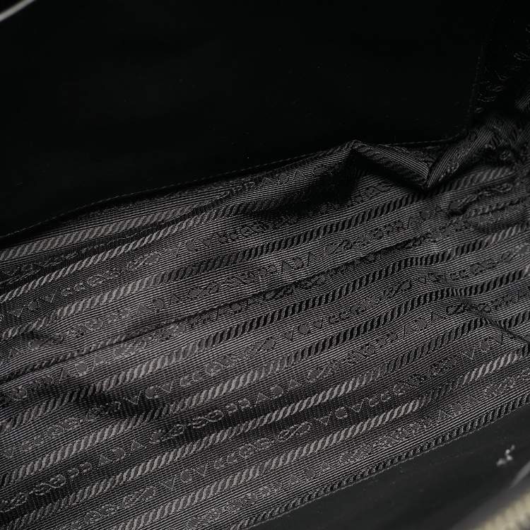 Pre Owned Prada Leather Concept Double Zip Tote