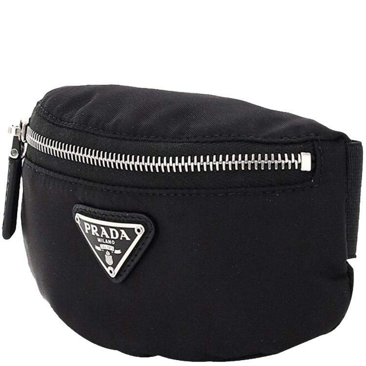 Prada Black Nylon Wrist Pouch Bag Prada TLC