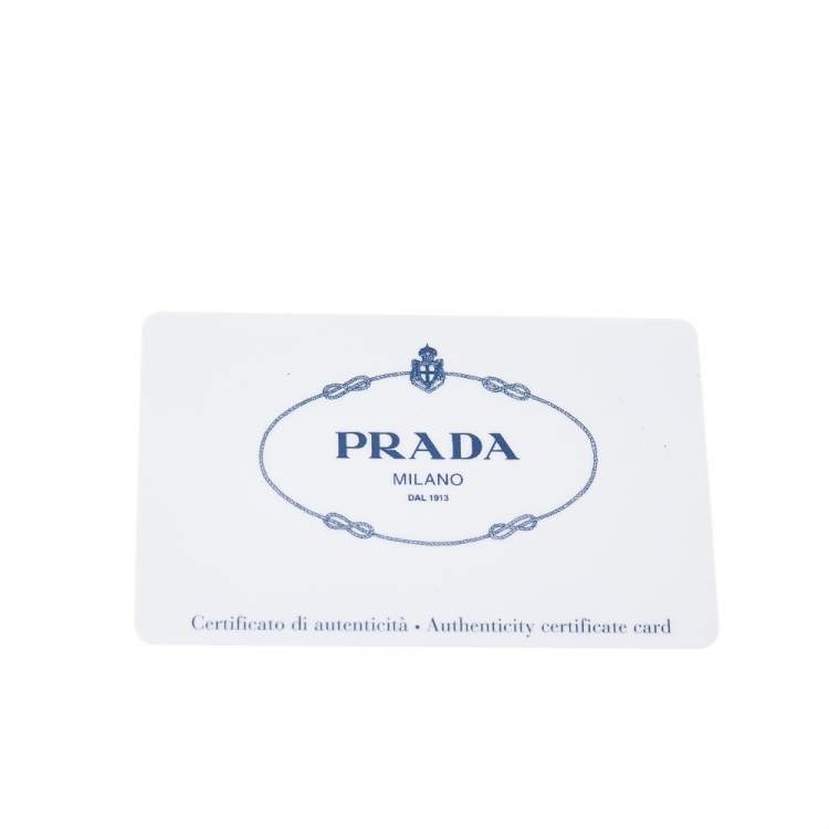 Pre Owned Prada Burgundy Velvet And Leather Flap Chain Wallet