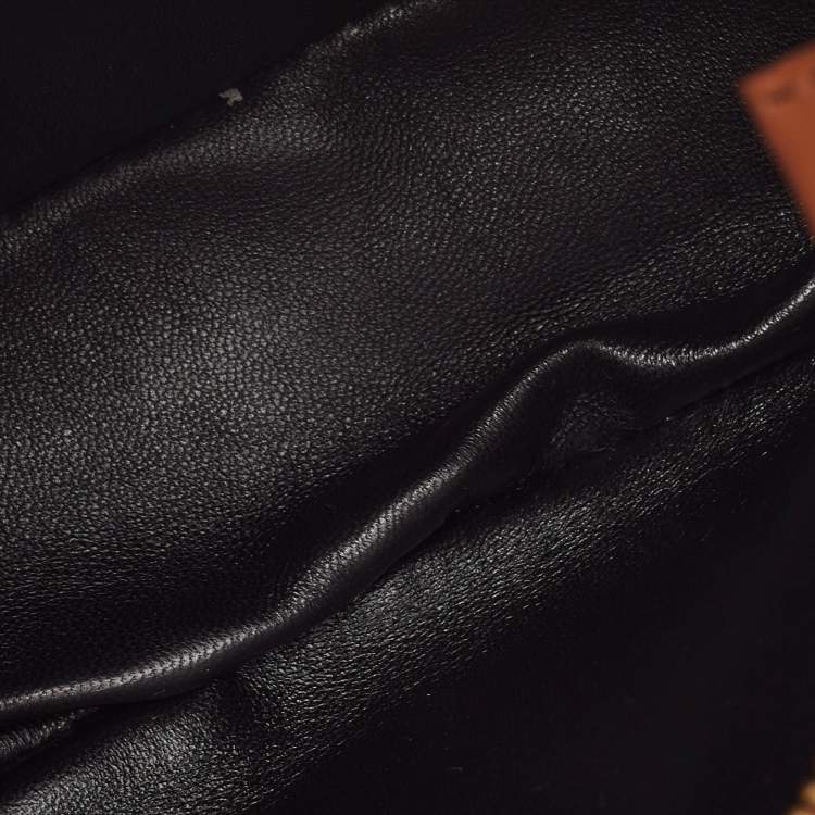 Pre Owned Prada Brown Leather Arque Hobo