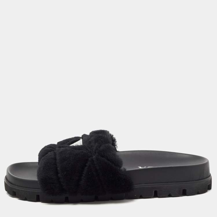 PRADA ブラック バックバンドパンプス38サイズ（24.5~25.0cm） PRADA ブラック バックバンドパンプス38サイズ（24.5~25.0cm）