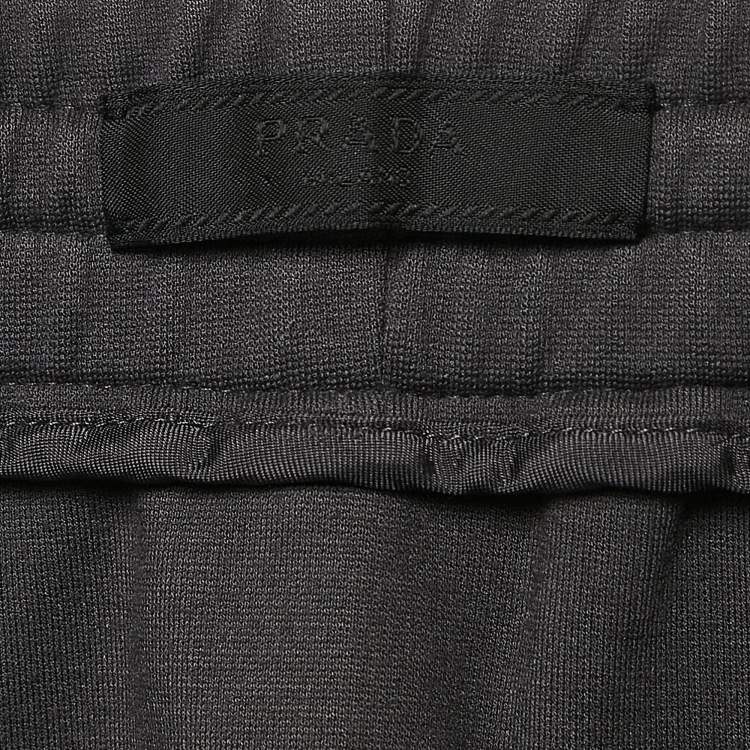 Pre Owned Prada Sports Grey Jersey Track Pants L