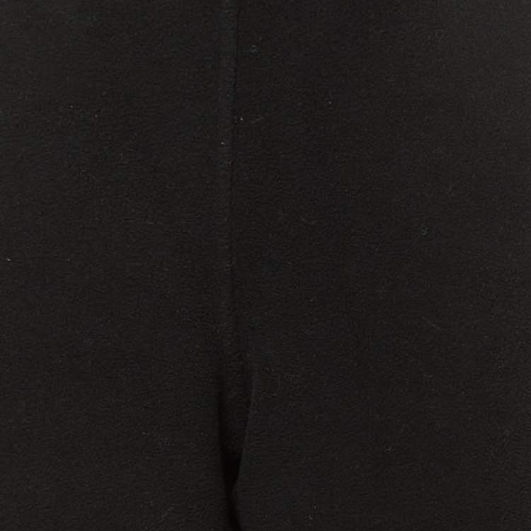 Pre Owned Prada Sport Black Fleece Track Pants XL