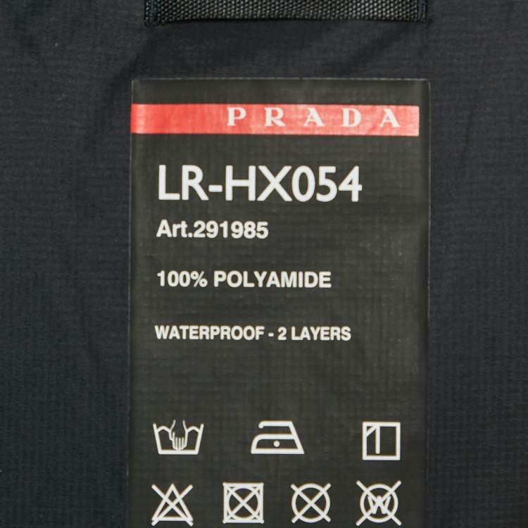 Pre Owned Prada Sport Pink Nylon Down Jacket XS