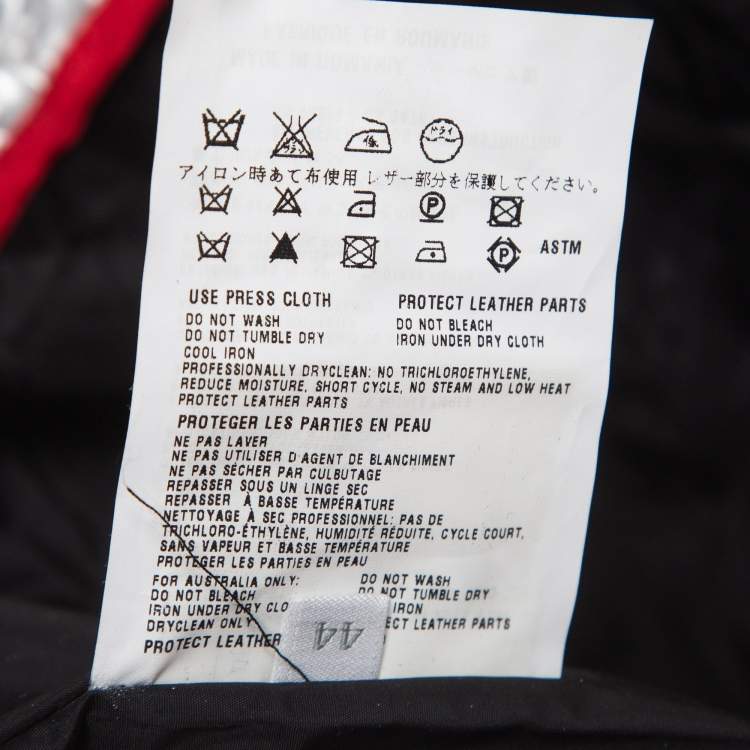 Pre Owned Prada Sport Silver Nylon Belted Ski Pants M