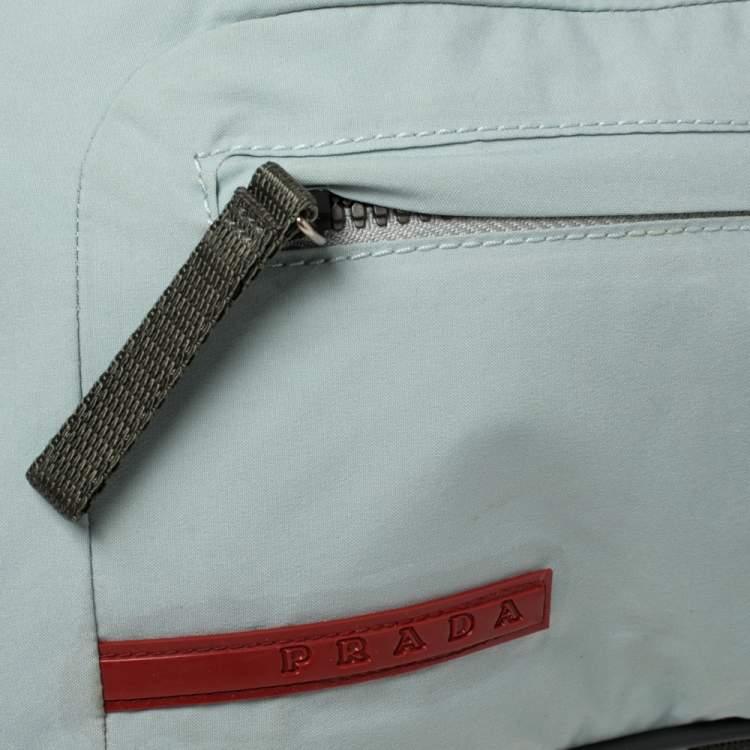 مملوكة مسبقًا Prada Sport Blue Nylon Crossbody Bag