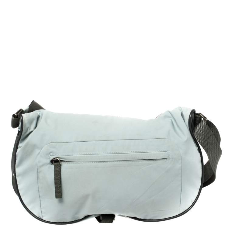 مملوكة مسبقًا Prada Sport Blue Nylon Crossbody Bag