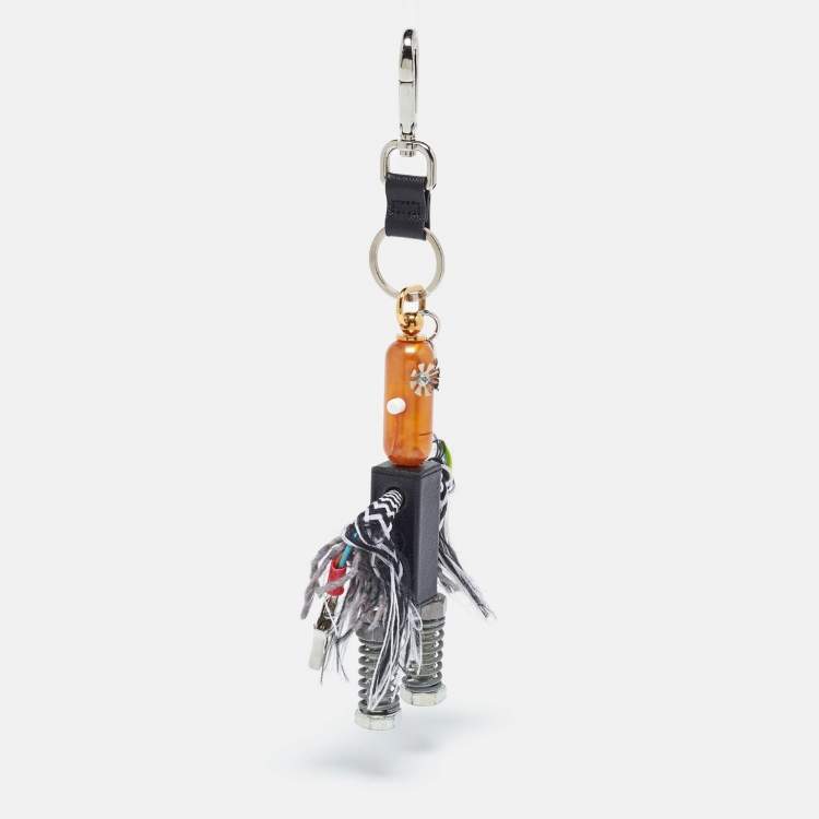 Pre Owned Prada Multicolor Robot Bag Charm