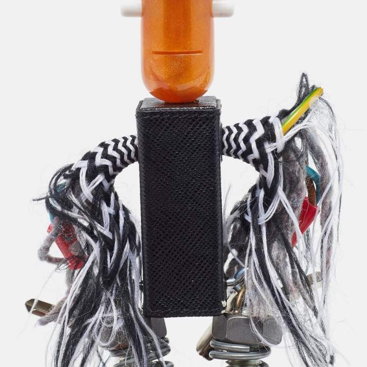 Pre Owned Prada Multicolor Robot Bag Charm