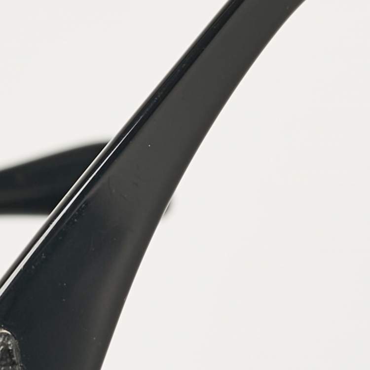 Pre Owned Prada Black Gradient SPR14S Cat Eye Sunglasses