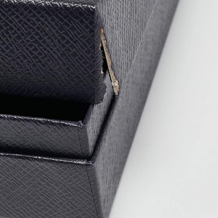 Pre Owned Prada Black/Purple SPR15Y Symbole Rectangle Sunglasses