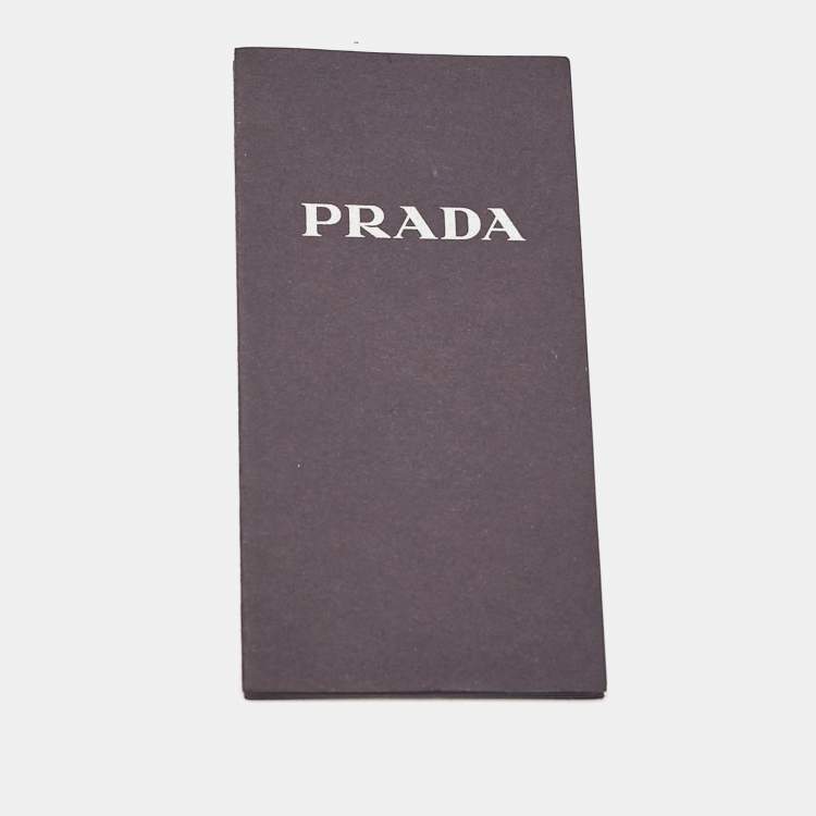Pre Owned Prada Black Gradient SPR05N Capsule Cat Eye Sunglasses