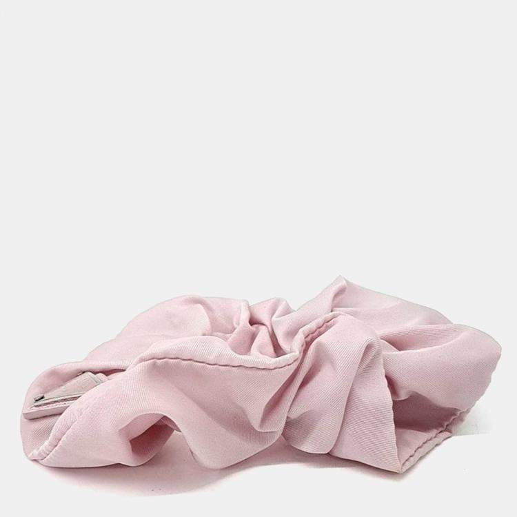 Pre Owned Prada Pink Re-Nylon Hairband