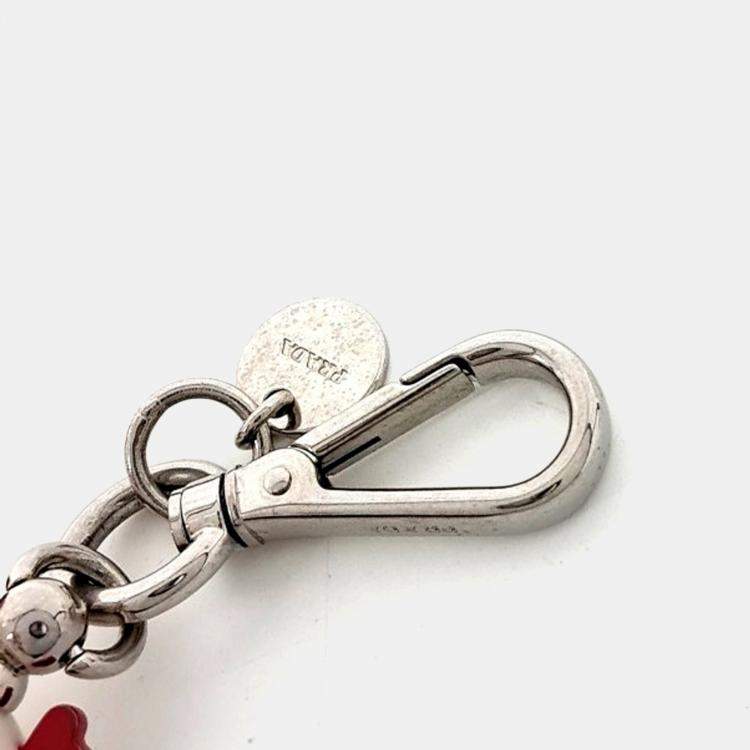 Pre Owned Prada Multi Robot keychain and backpack