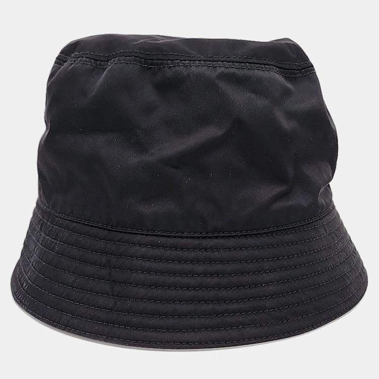 Pre Owned Prada Re-Nylon Bucket Hat