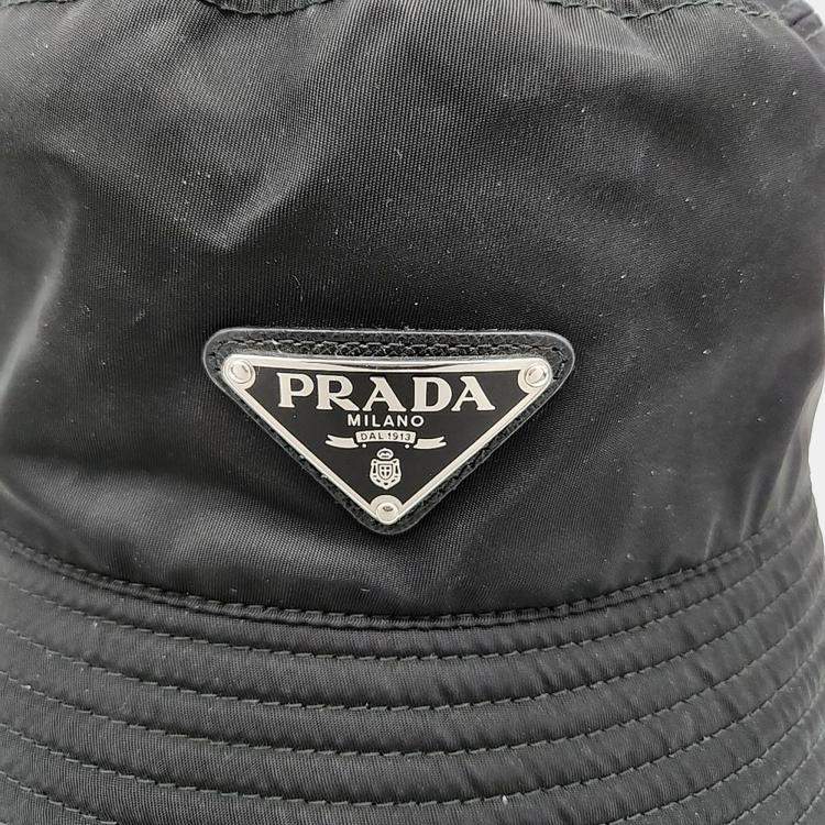 Pre Owned Prada Re-Nylon Bucket Hat