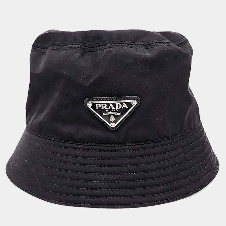 Pre Owned Prada Re-Nylon Bucket Hat