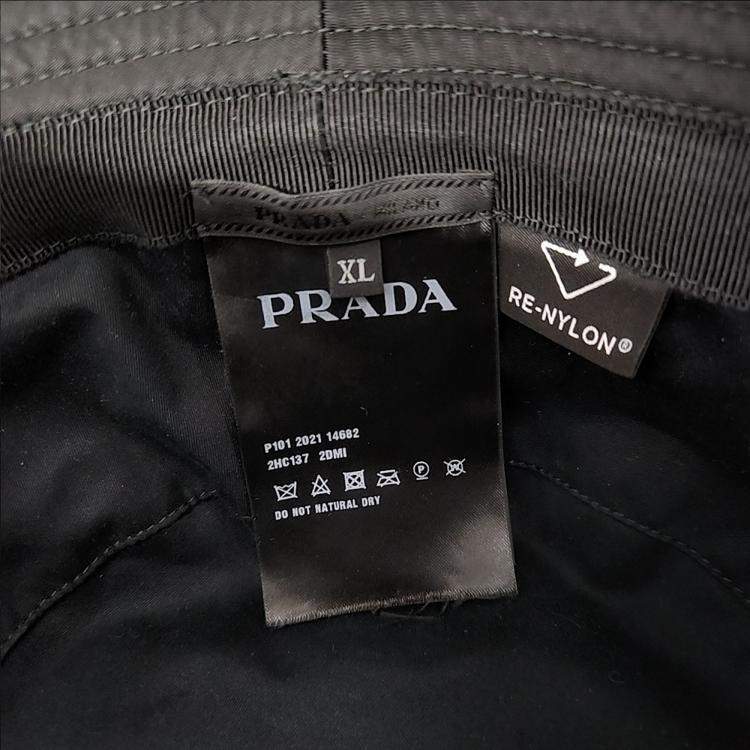 Pre Owned Prada Re-Nylon Bucket Hat