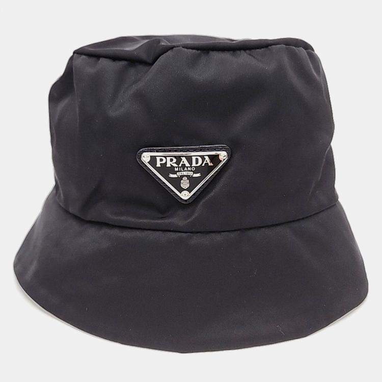 Pre Owned Prada x Adidas Re-Nylon Bucket Hat