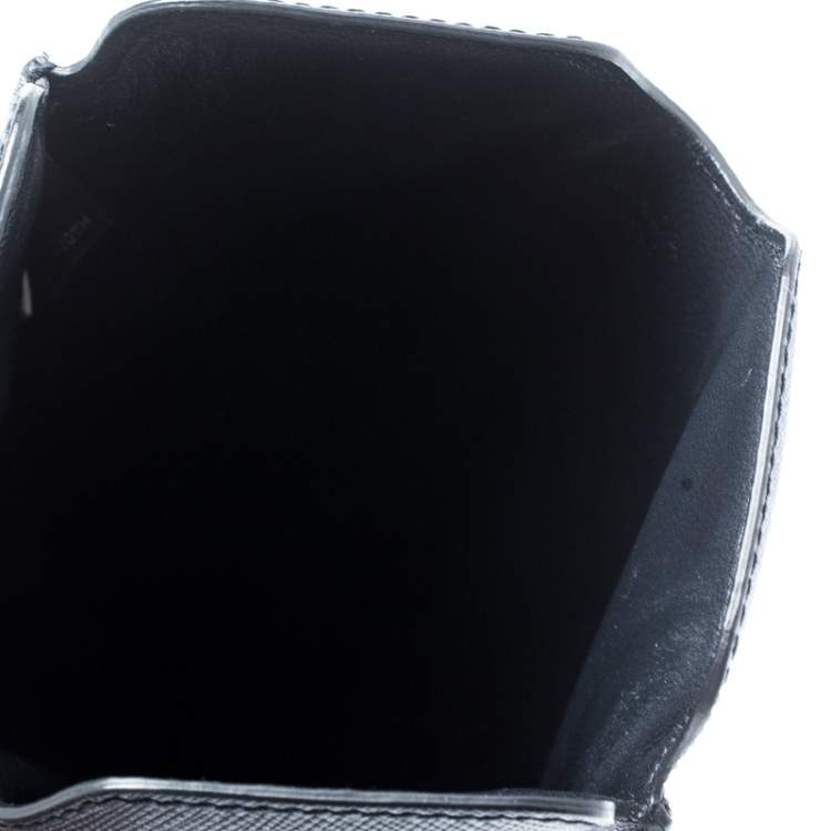 Pre Owned Prada Navvy Blue Saffiano Lux Leather iPad Case