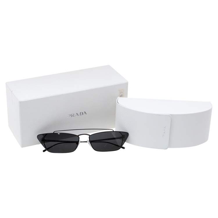 مملوكة مسبقًا Prada Black SPR 64U Ultravox Cateye Sunglasses
