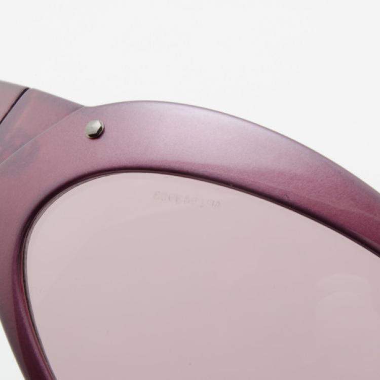 Pre Owned Prada Pearl Violet Sunglasses