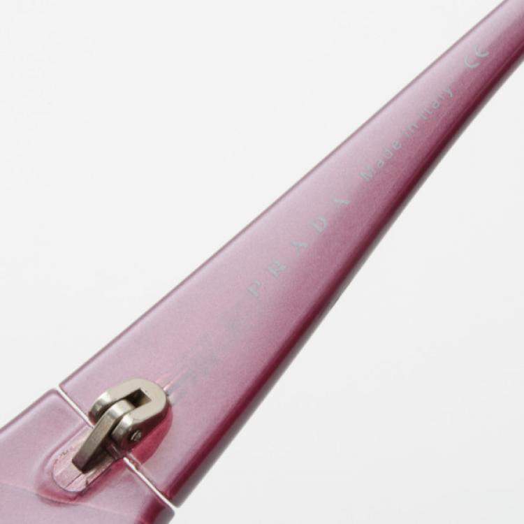 Pre Owned Prada Pearl Violet Sunglasses