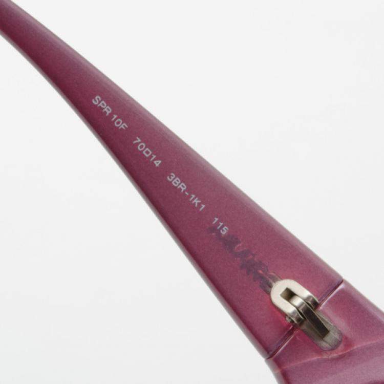 Pre Owned Prada Pearl Violet Sunglasses