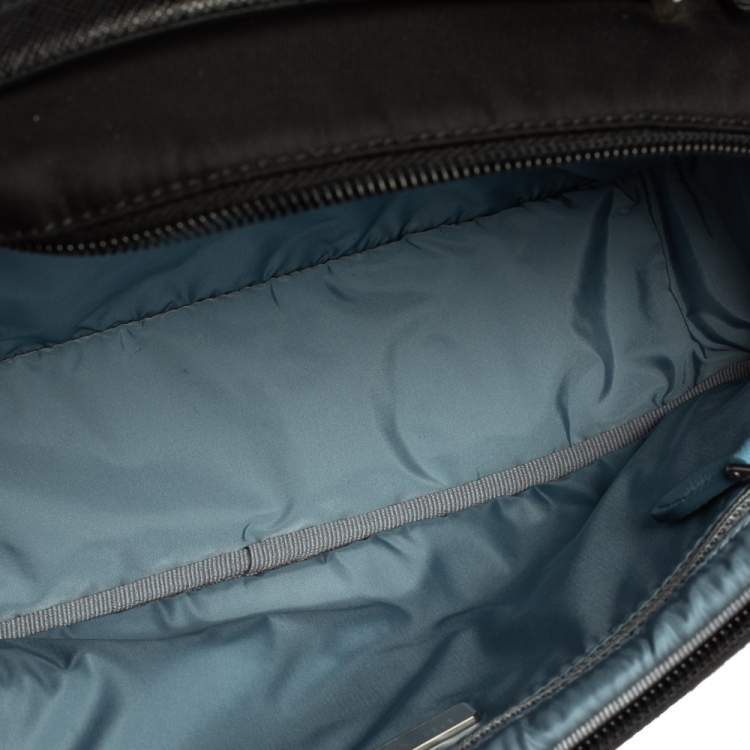 Pre Owned Prada Black Nylon Toiletry Pouch