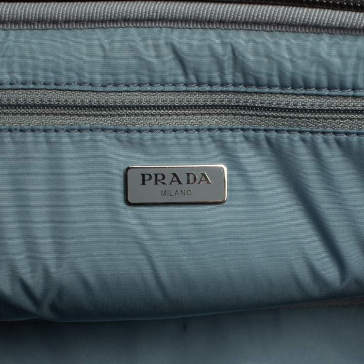 Pre Owned Prada Black Nylon Toiletry Pouch