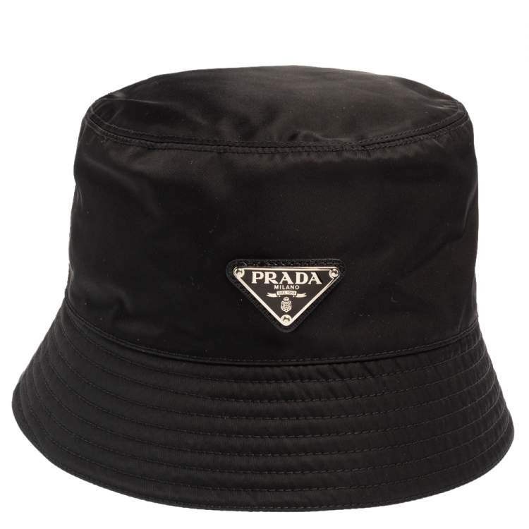 Prada Black Re-Nylon Bucket Hat Prada | TLC