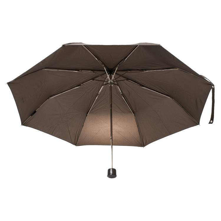 Pre Owned Prada Brown Folding Umbrella