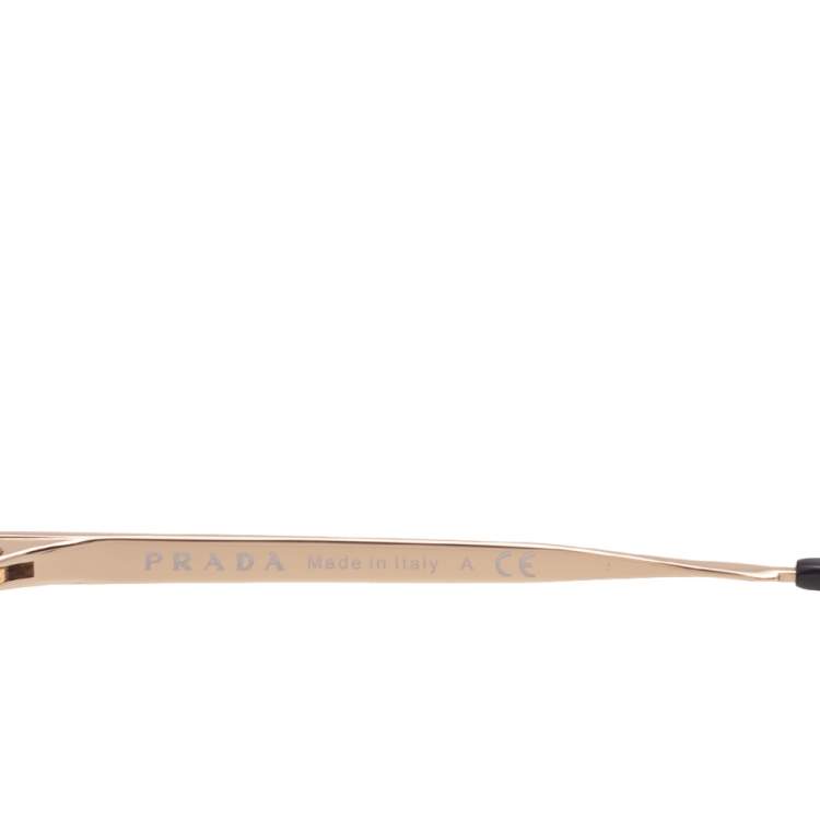  مملوكة مسبقًا Prada Black SPR09Q Gradient Cat Eye Sunglasses