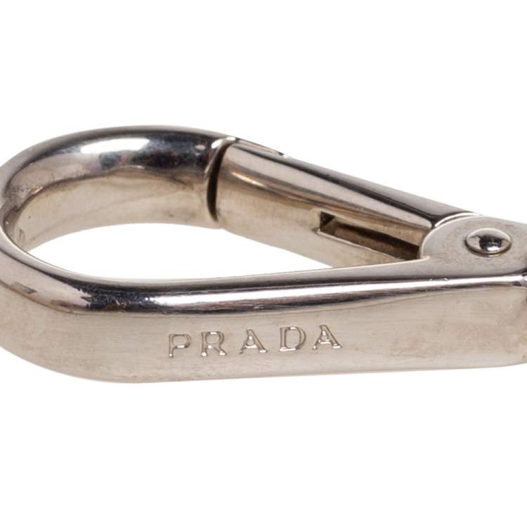 Pre Owned Prada Two Tone Nancy Robot Trick Bag Charm / Keychain
