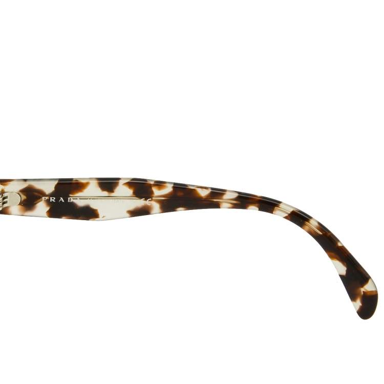 Pre Owned Prada Tortoiseshell/Grey Gradient SPR 16T Cat Eye Sunglasses